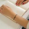 Customizable Electrocardiogram Lightning Heartbeat Bracelet for Couples