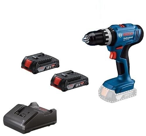 Аккумуляторный ударный шуруповёрт Bosch GSB 18V-25 ProfessionalGSB 18V 25 With 2x2.0Ah Batteries And Charger (06019K9308)