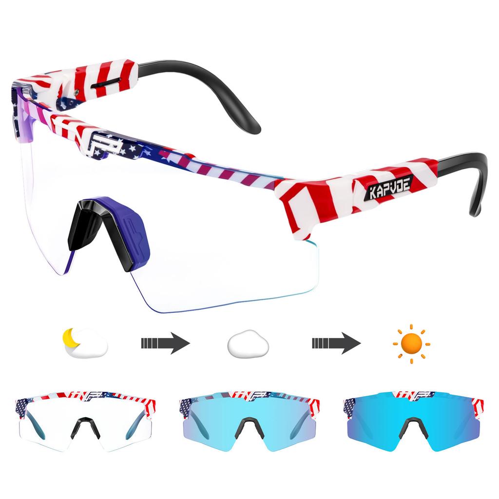 Road Cycling Glasses UV400 MTB Mountain Bike Polarized Fishing Glasses Driving Sunglasses Bicycle Outdoor Sports Eyewear