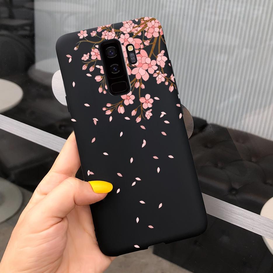 For Samsung Galaxy S9 Plus Case S9+ G965F Cute Candy Painted Fundas Matte Cover For Samsung S9 S9+ S 9 Plus Phone Case Soft Bags