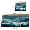 Great Waves Deskmat XXL 50X100CM Seaside Landscape Mousepad Desk Accessories Office Rugs Large Pads Computer TableMat Mouse Pad