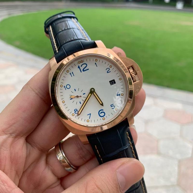Men's Luxury Carbon Fiber Sports Watch - Sea Buckthorn Dial, Lumino Series, Fully Automatic Mechanical