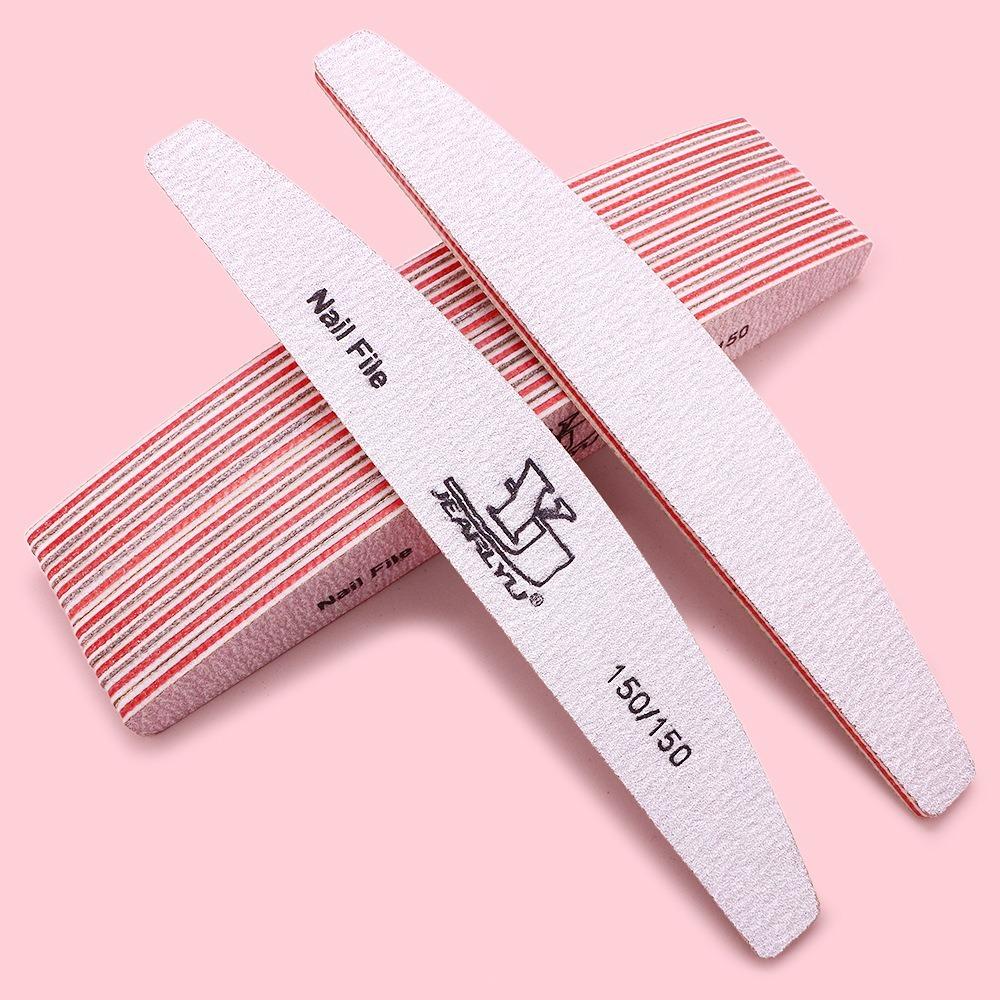 Professional Sandpaper Nail File Double Sided Manicure Tool Durable Nail File DIY Nails