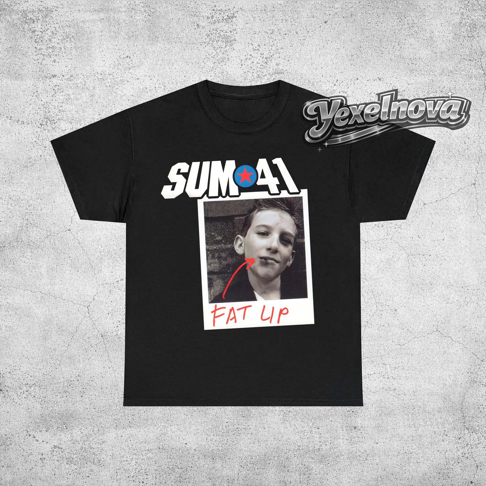 Sum 41 Fat Lip Band T-Shirt | Rock Music Tee 2XL