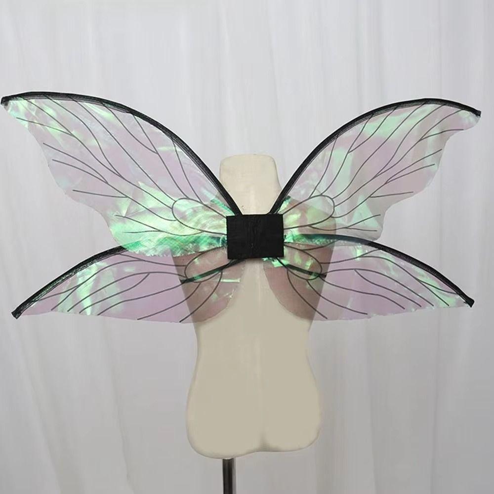 Multicolor Girl Butterfly Wings Cosplay Props Elf Angel Wing  Women Girls Princess