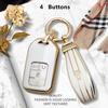 Luxurious Remote Key Case Cover For Honda CRV Fit Civic Accord HRV City Odyssey XRV Pilot Jazz Jade Vezel Crider Car