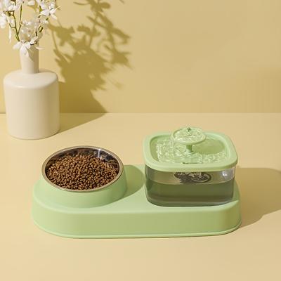 Tigela alimentadora automática para cães e gatos, grande capacidade, alimentação e bebida para cães e gatos, dispensador de água para cães, tigela de alimentação, suprimentos para animais de estimação