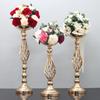 Wedding Table Decoration Home Iron Vase Luxury Living Room Decoration Road Guide Candle Holder Candlestick Candlelight Dinner