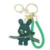 Keychain Bell Bunny Sweet Green Pendant For Handbag Ball