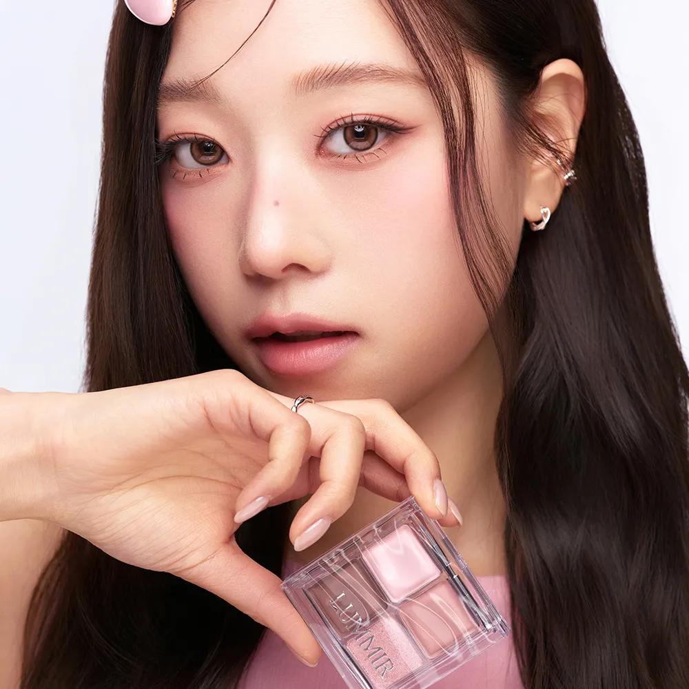 LUMMIR Touch On Eyes Shadow Palette 4.7g (4 Options) 03 Cozy Oat