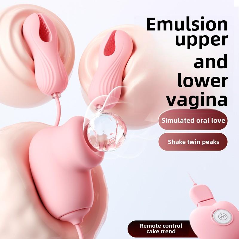 Electric Wearable Nipple Clip Vibrator G-spot Massage Stimulator Erotic Tease Nipple Clitoris Masturbator  Female Adult
