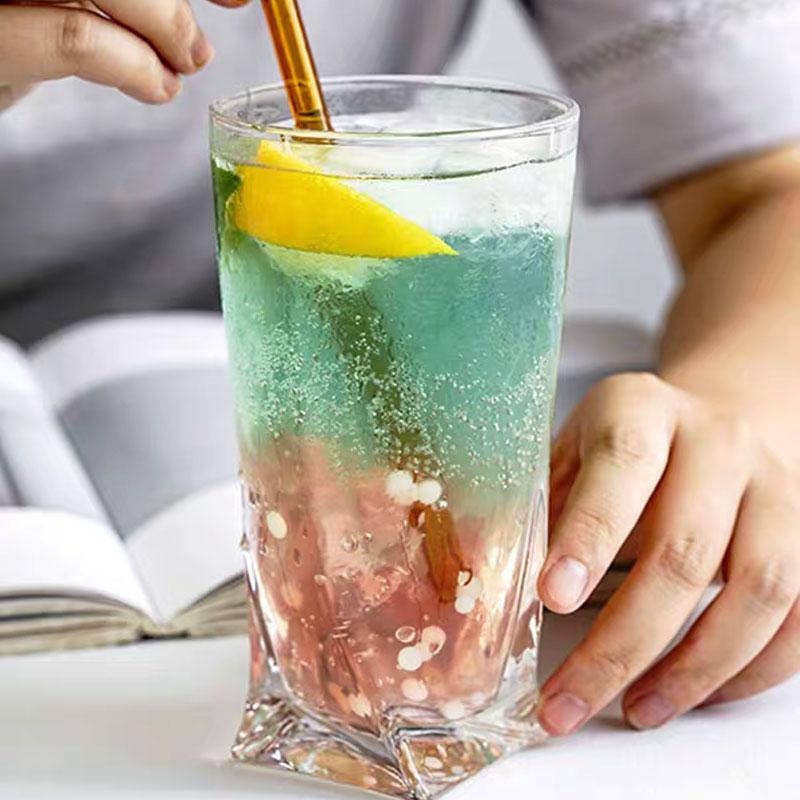 300ml/350ml Bar Luxury Whiskey Glass Creative Cocktail Glass Unique Design Wine Glass Transparent Beverage Cup Gift for Birthday