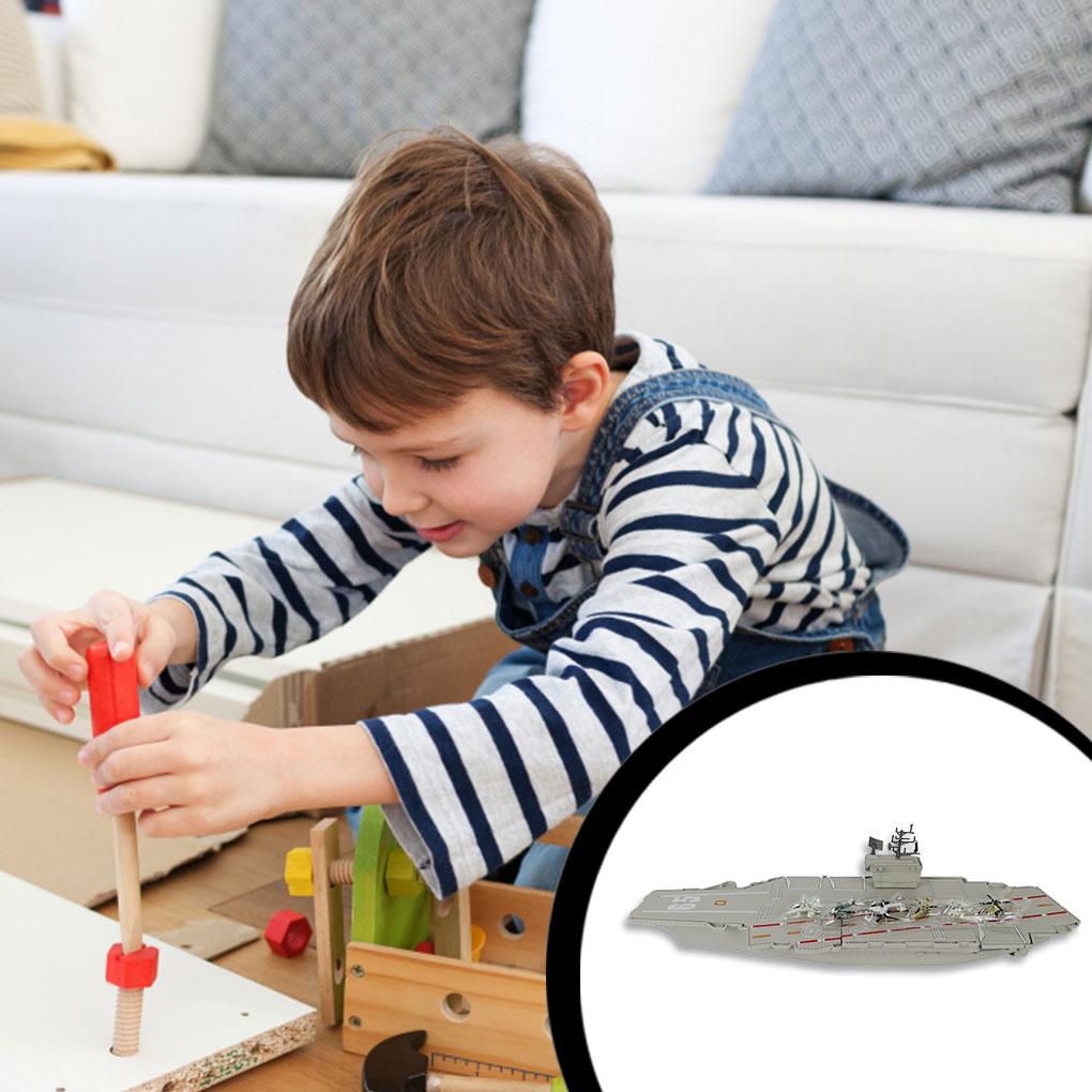 Aircraft Carrier Model Lightweight Children Toy Waterproof Wear-resistant Good Sealing Ship Toy Gifts Home Ornament