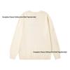 European & American Stüssy Arc Pattern Jacquard Round Neck Knit Sweater for Couples