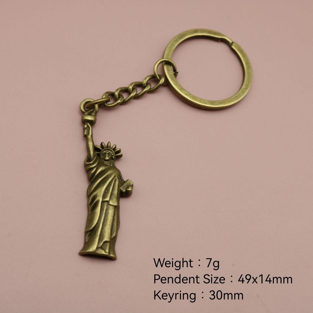 Popular Statue of Liberty Keychain Pendant
