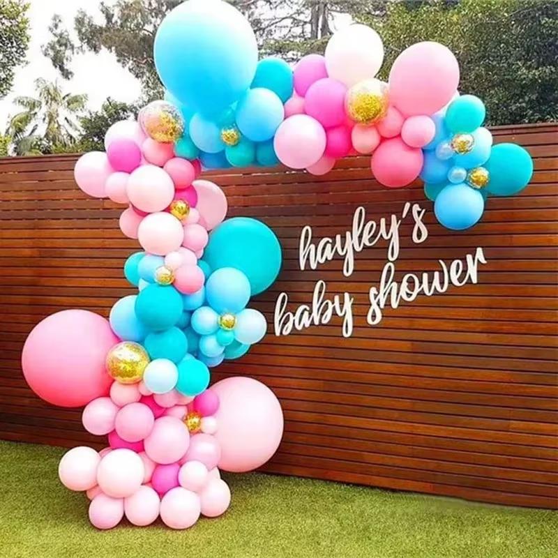 1/2Pcs Balloon Arch Chain Ribbon Easy to Use for Wedding Birthday Graduation Gender Reveal Party Decor