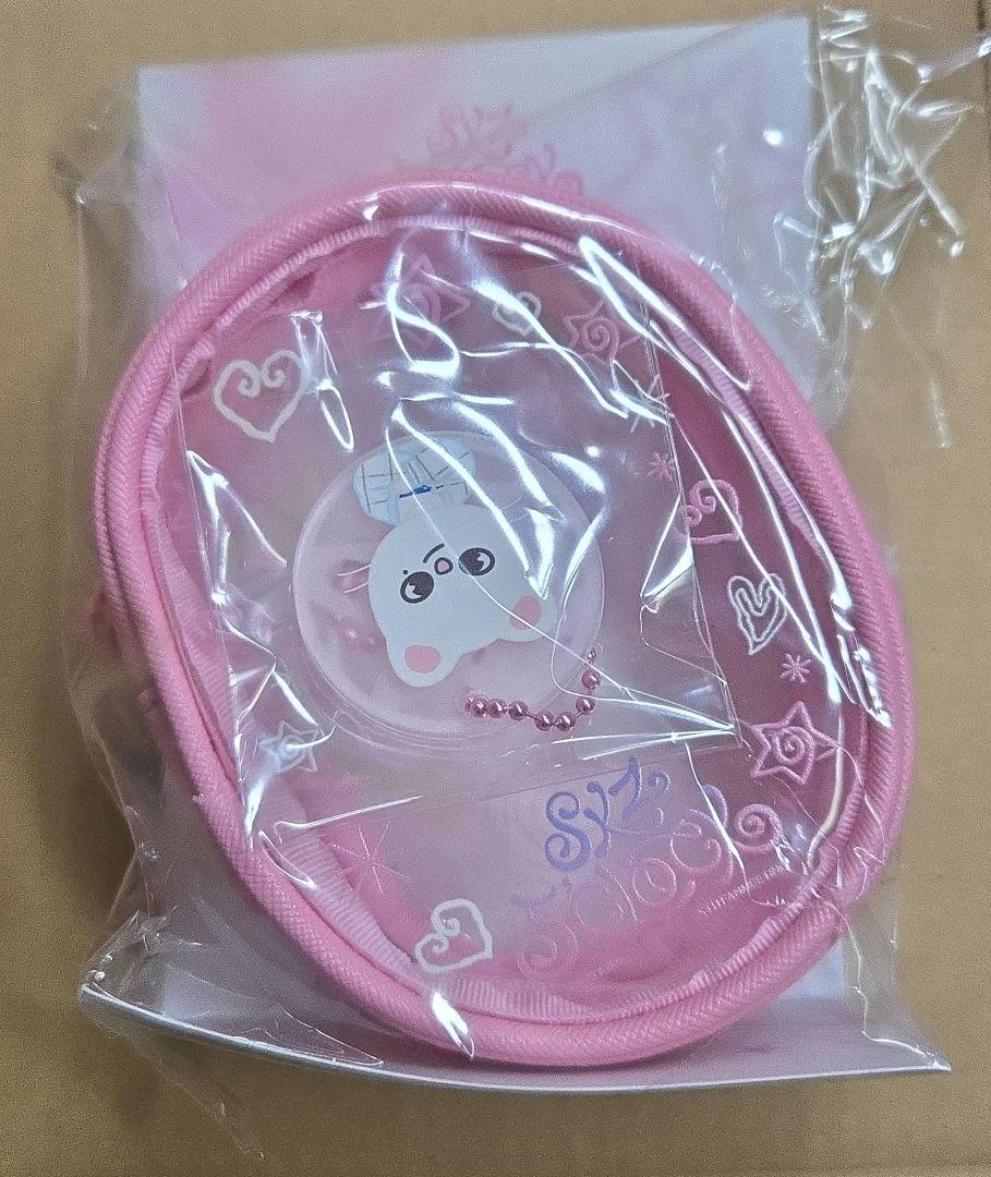 

[USED] straykids Hyunjin Fanmeeting Clear Pouch