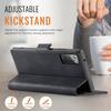 Für Samsung Galaxy Note20 5G Hülle AUTSPACE A11 RFID-Blockierend Retro Leder Handy Brieftasche Abdeckung