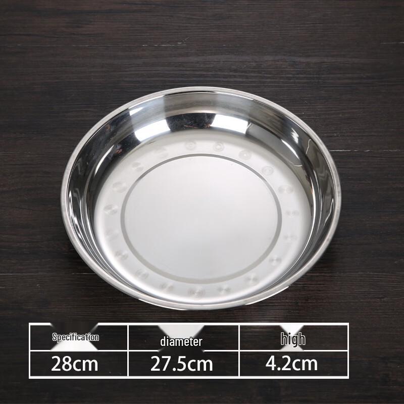 Oeny 304 Stainless Steel Multi-purpose Serving Plates
