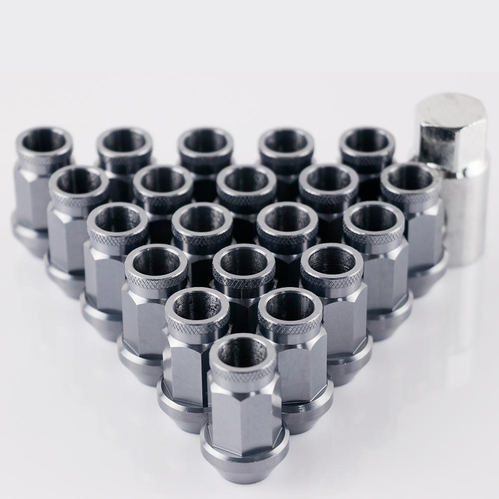 jdm 40mm Racing Light Weight Aluminum Wheel Rim Lug Nuts M12*1.25 M12*1.5 20pcs/set