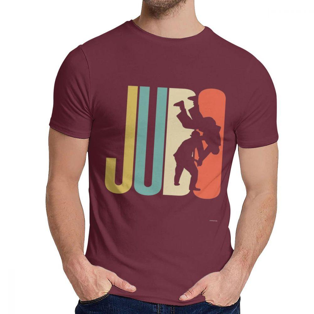 Judo Japansk kampsport T-shirt Mode Rundhalsad Nördig Unisex Bomull Stor Storlek T-shirt