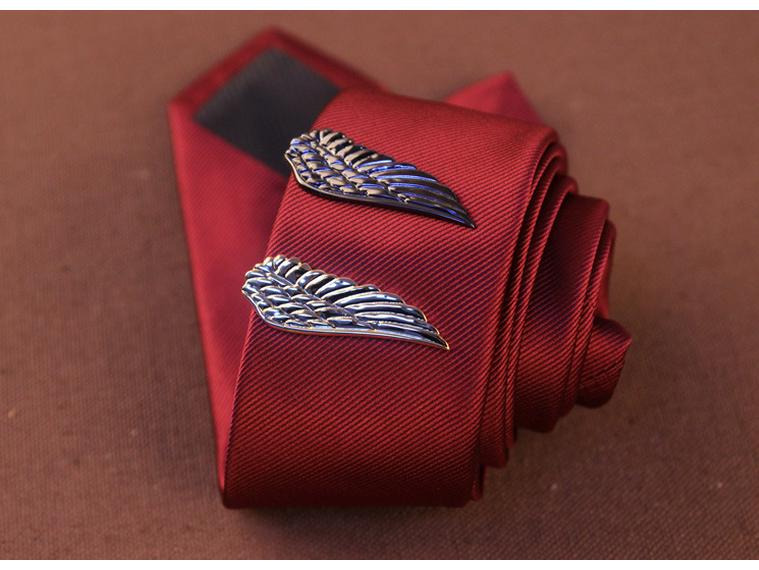 Herren Krawattenklammer - Schnurrbart, Schwarze Feder & Anker Designs verfügbar