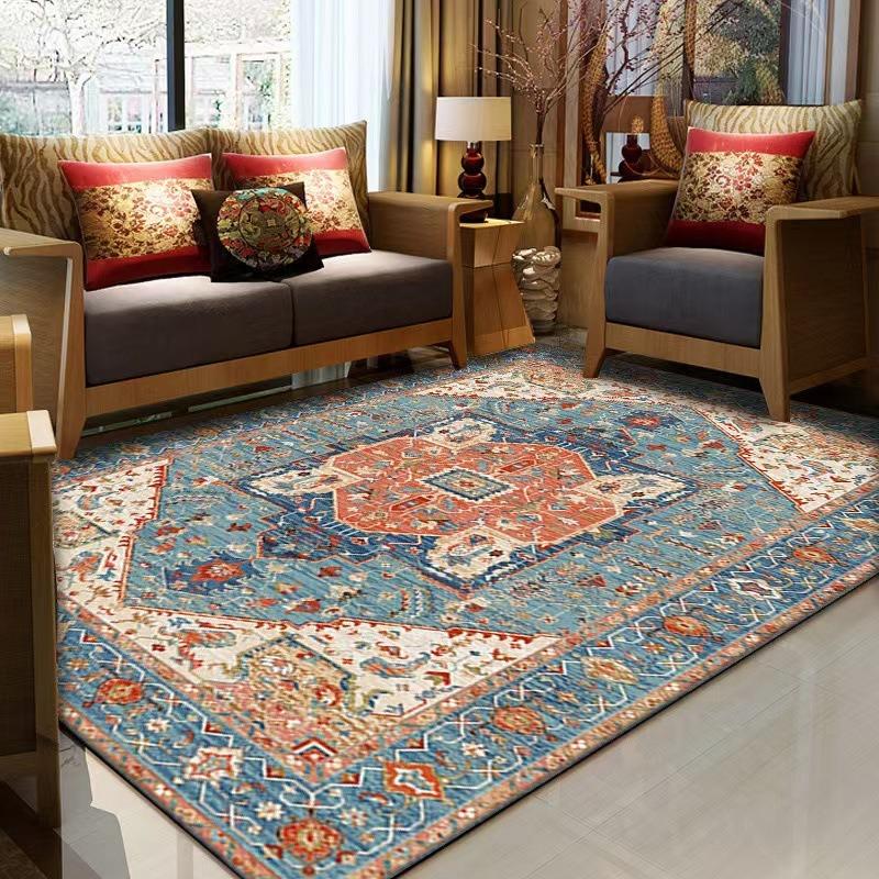 Vintage Persian coffee table carpet Living room, bedroom carpet, bay window carpet