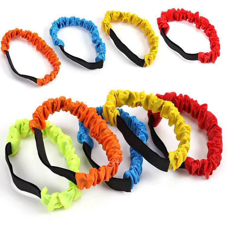 2-Person 3-Foot Elastic Rope Parent-Child Game Outdoor Gathering Sports Activity Multiplayer Interactive Foot Binding Rope Toy