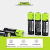 Încărcător de Baterii Fast Charging USB de Generația a 5-a pentru Baterii cu Litiu de 1.5V, Încărcător Universal Inteligent cu 4 Sloturi pentru Baterii, Instrument de Frumusețe