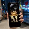 Black Case For BLU Bold K50 Soft Silicone Shockproof Protective Casing For BLU Bold K50 New Luxurious Crown Letter Back Cover
