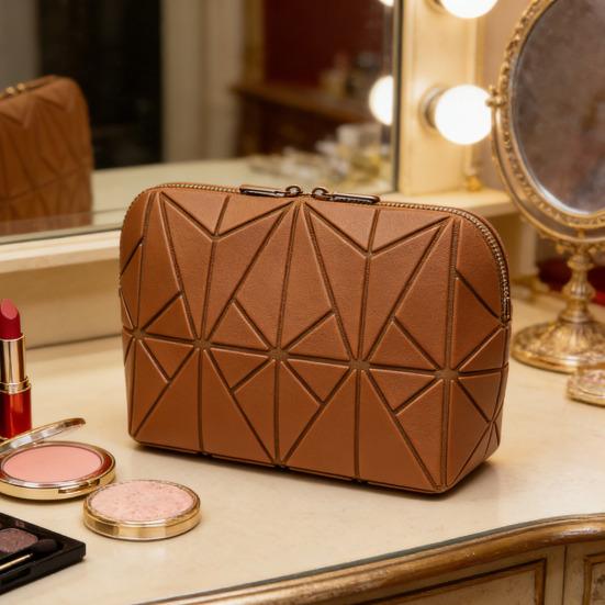 Borsa Cosmetica da Viaggio Borsa per Trucco Pieghevole Organizzatore per Articoli da Toeletta Impermeabile Borsa portaoggetti con Scomparti per Prodotti per la Cura della Pelle Strumenti per il Trucco e Articoli da Toeletta
