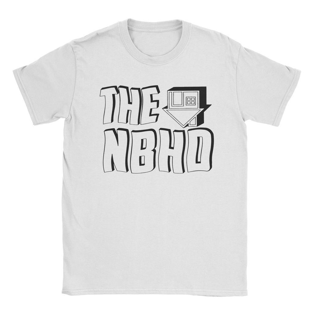 The Neighbourhoods TShirt Unisexs Cotton Tops Funny The NBHD Round Neck Short Sleeve