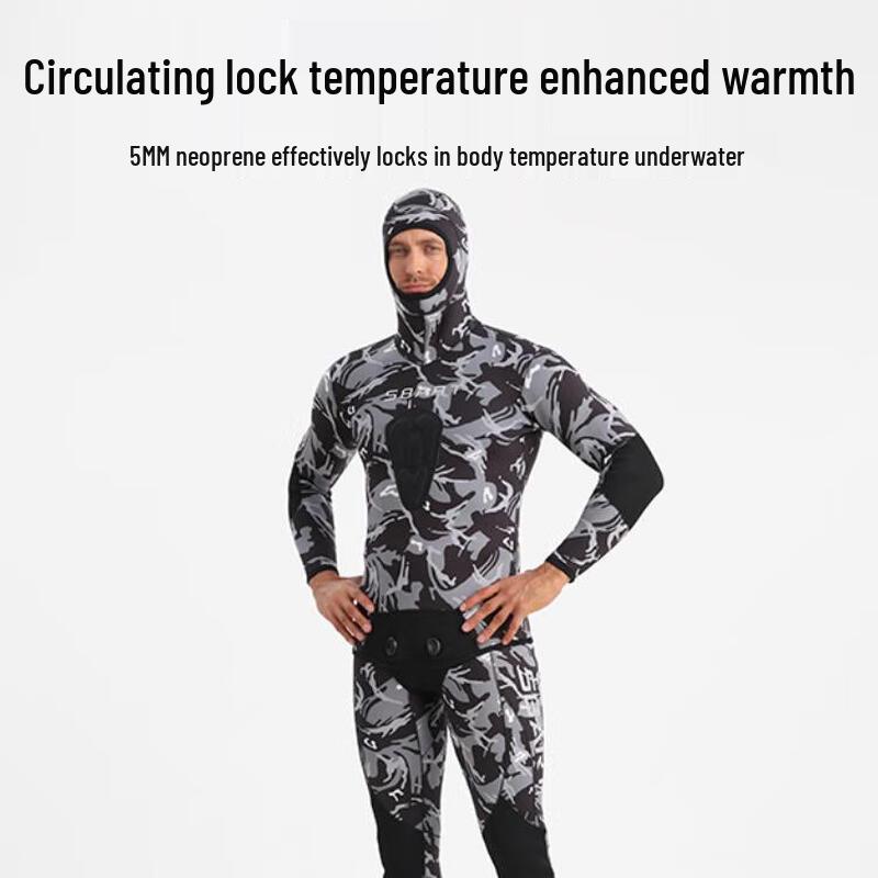 SBART 3/5MM Spearfishing Freediving Wetsuit