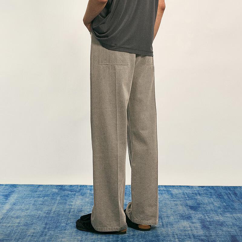 CROQUIS Men's 2025 Autumn Loose Wide-Leg Jeans