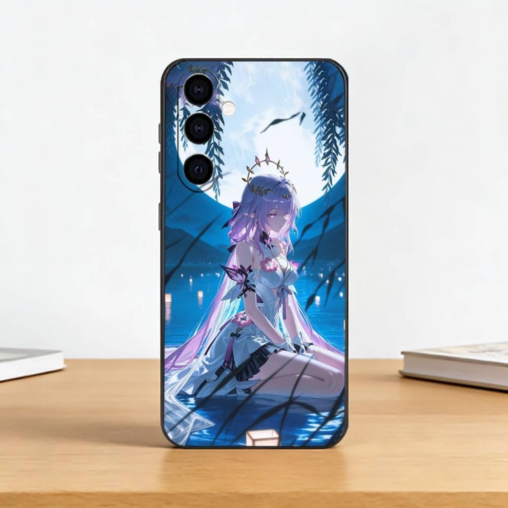 Honkai Castorice S-Star Rail Phone Case For Samsung Galaxy A73,A72,A71,A70,A53,A52,A51,Others Soft Black Cover