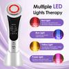 EMS Ion Microcurrent & Red Light Beauty Device with Base, 7-Color Light & Vibration