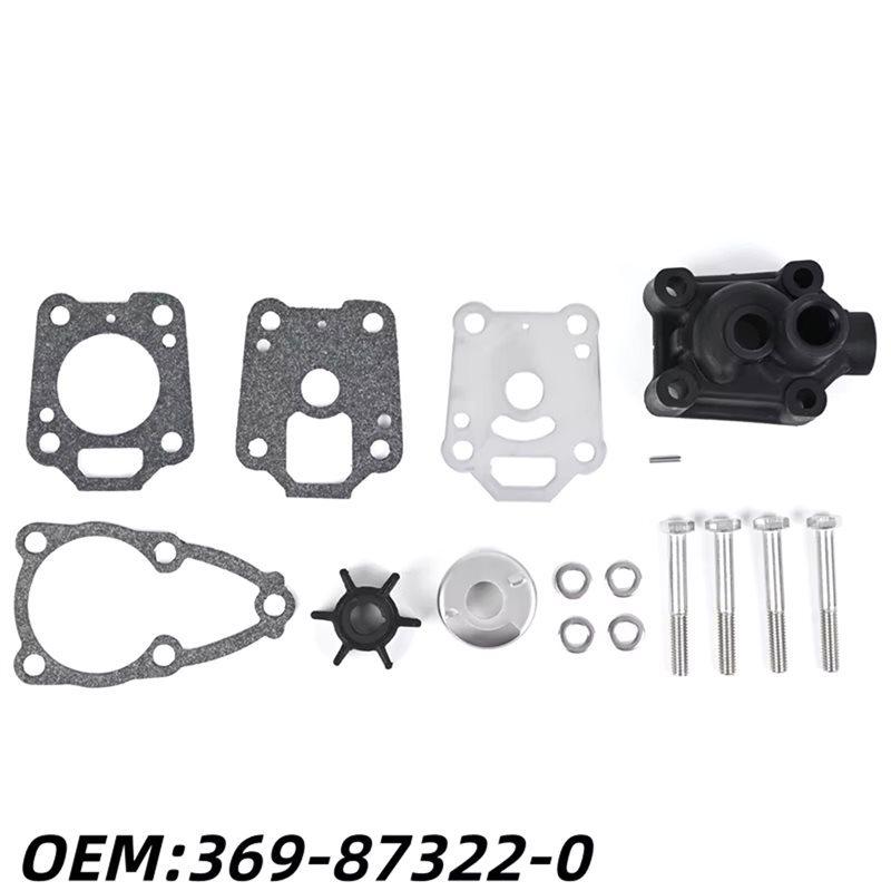 Precise Water Pump Impeller Repair Kit 369-87322-0 For TOHATSU 4/5HP Outboard Motor Parts