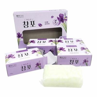 Iris Extract High-quality Iris Soap 4-pack Facial Wash Soap