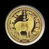 1 szt. 2027 Rok Kozła Monety Pamiątkowe Kolekcjonerska Dekoracja Metalowe Rzemiosło Zodiakalna Kozła Medal Pamiątkowy Prezent Noworoczny