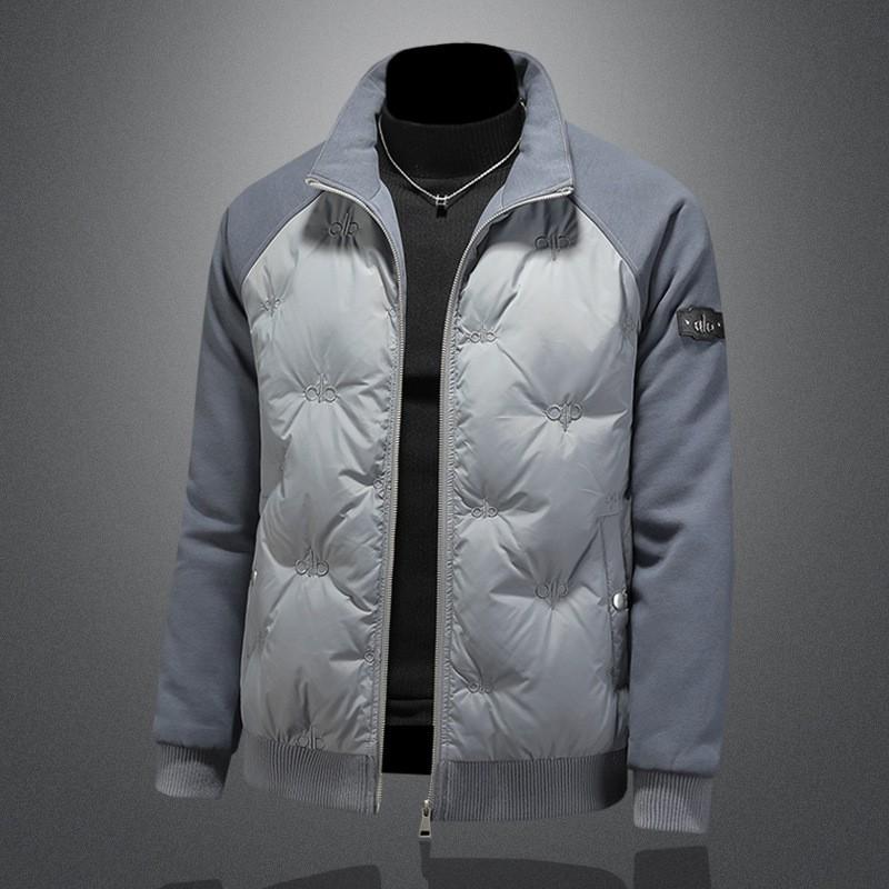 Mens Winter Down Jacket Trendy Casual Warm Versatile Coat 5565