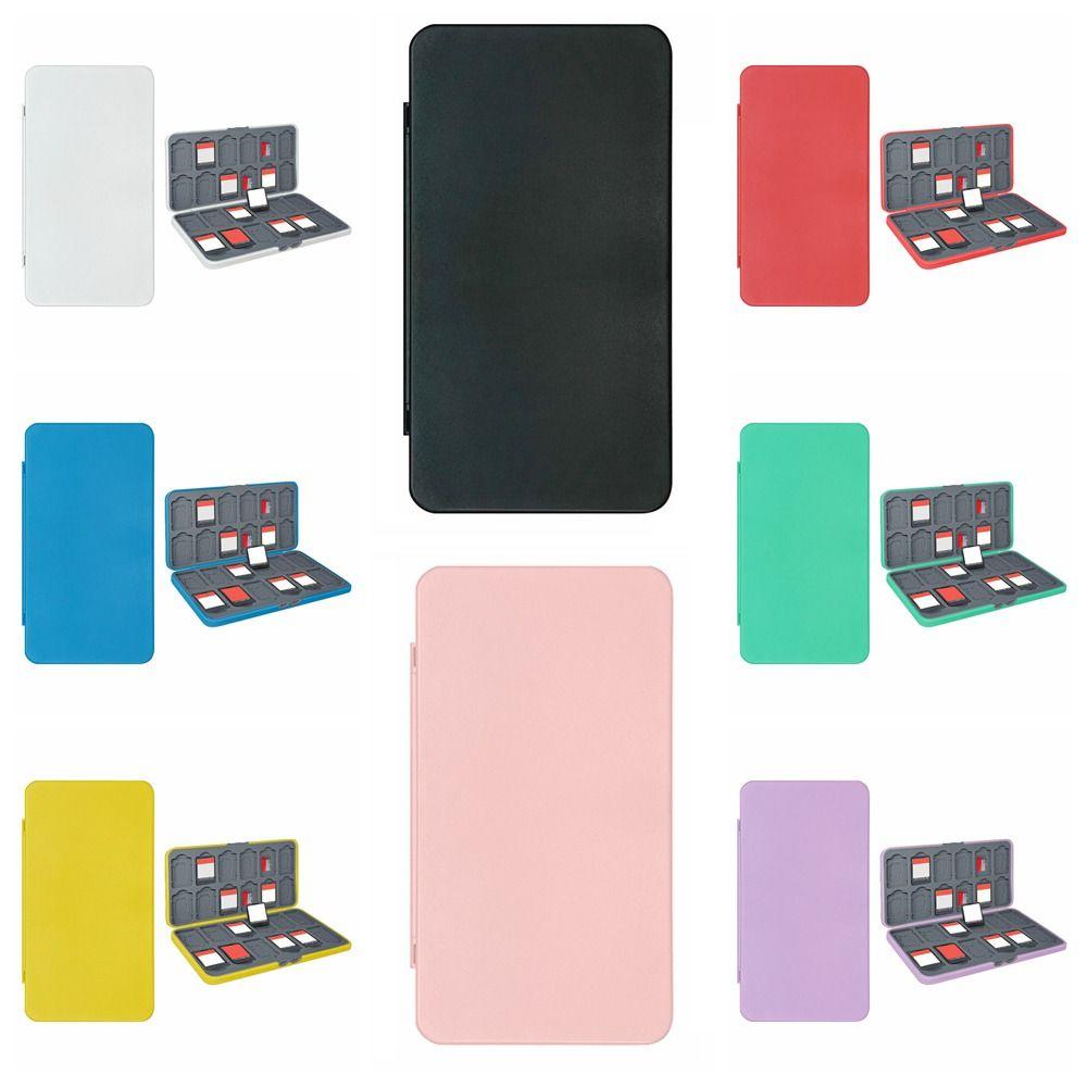 Magnetic Closure Card Storage Box For Micro SD Hard Shell for Switch Lite/OLED Game Cards
