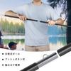 Unigear Tent Tarp Poles, Set of 2, 7075 Aluminum, Adjustable, Total Length 240cm, Includes Storage Bag, Outdoor Camping (Silver)