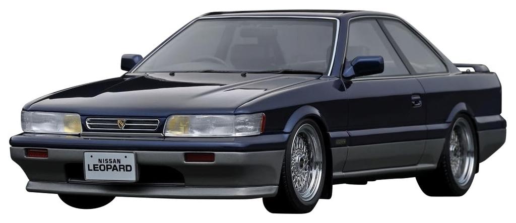 Ignition Model Nissan Leopard Ultima V30 TWINCAM TURBO Dark Finished Product IG3817 1/18 (F31) Blue/Silver