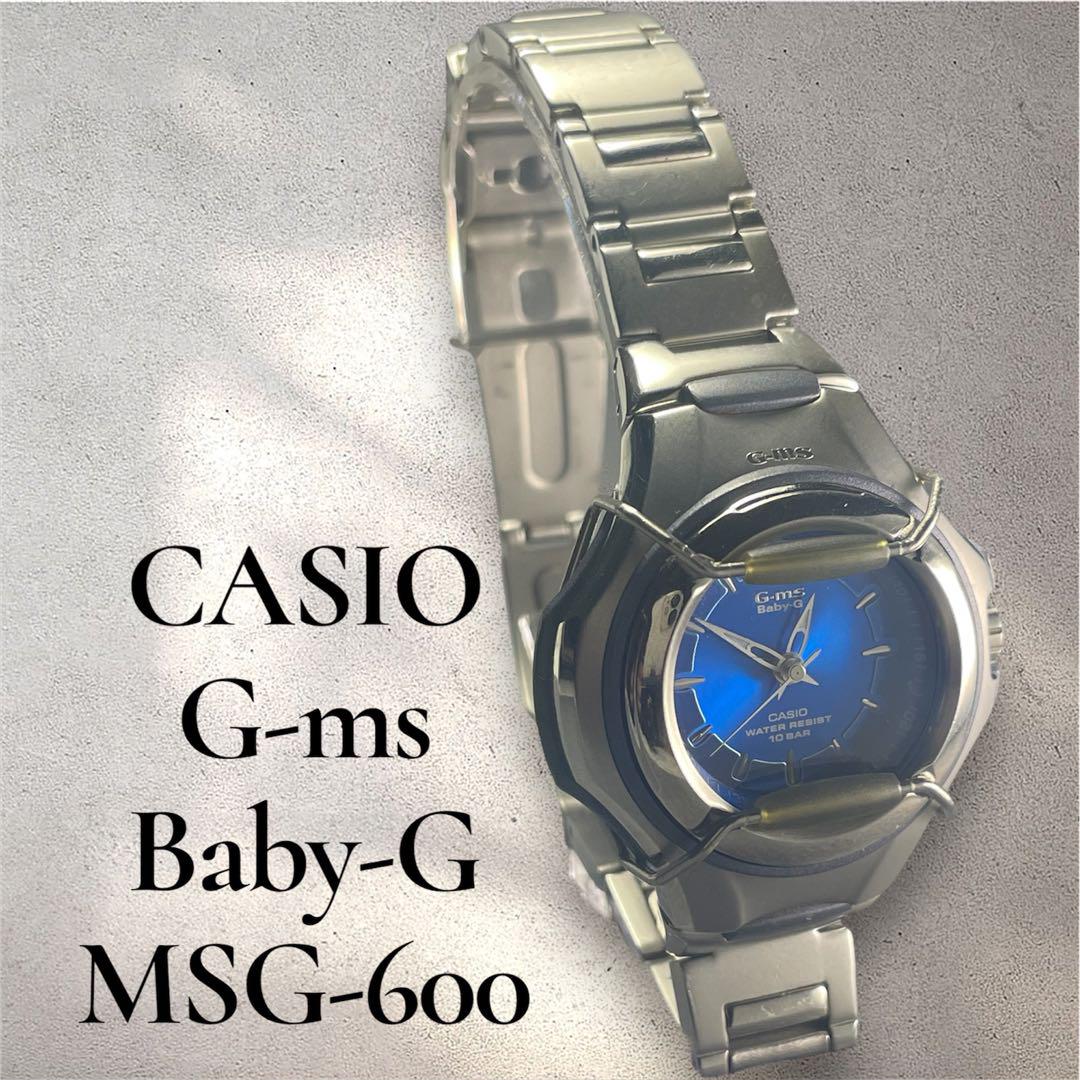 

[USED] CASIO G-ms Baby-G MSG-600 Women s Watch, Working