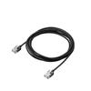 ELECOM LAN Cable CAT6A 2m Super Slim Black ECLD-GPASSBK2
