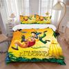 Road El Dorado Print 3Pcs Bedding Set,Duvet Cover with 2 Bedro,Pillowcase Home Birthday Gift