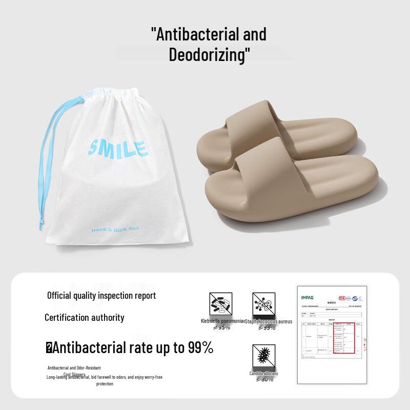 Grace Antibacterial Anti-Slip Home Slippers