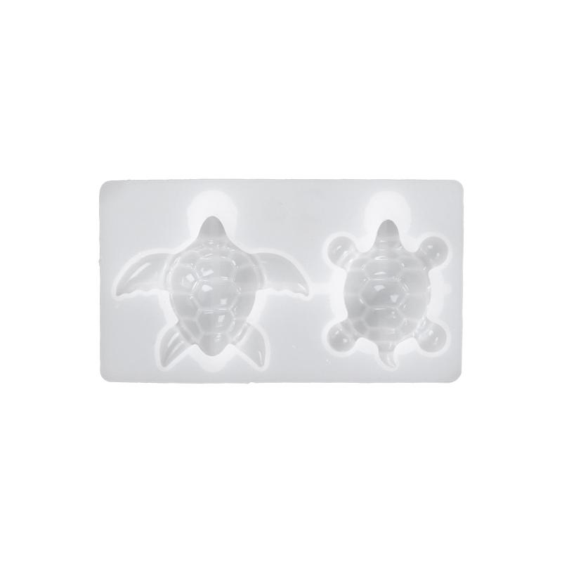 Sea Turtle Keychain Diy Ocean Theme Silicone Mold Handcraft Epoxy Resin Mold