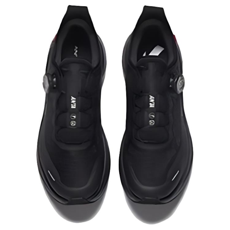 Anta Comfortable Versatile Fashionable Durable Supportive Rebound Low Top Short Distance Running Shoes Men sneaker Black 112515502-3