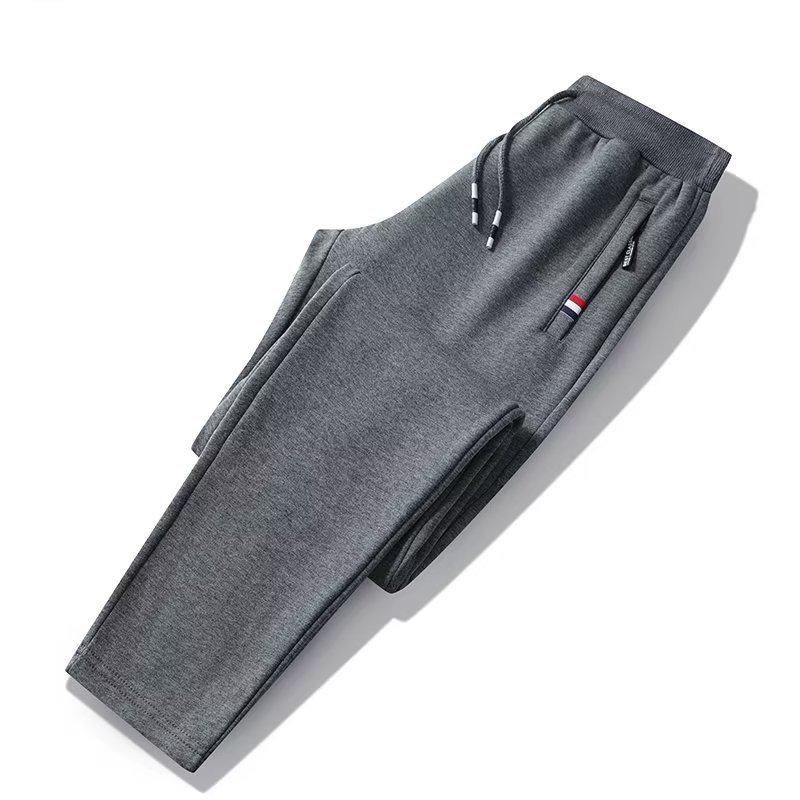 Men's Plush Warm Slim Sweatpants - Autumn/Winter Casual Loose Fit